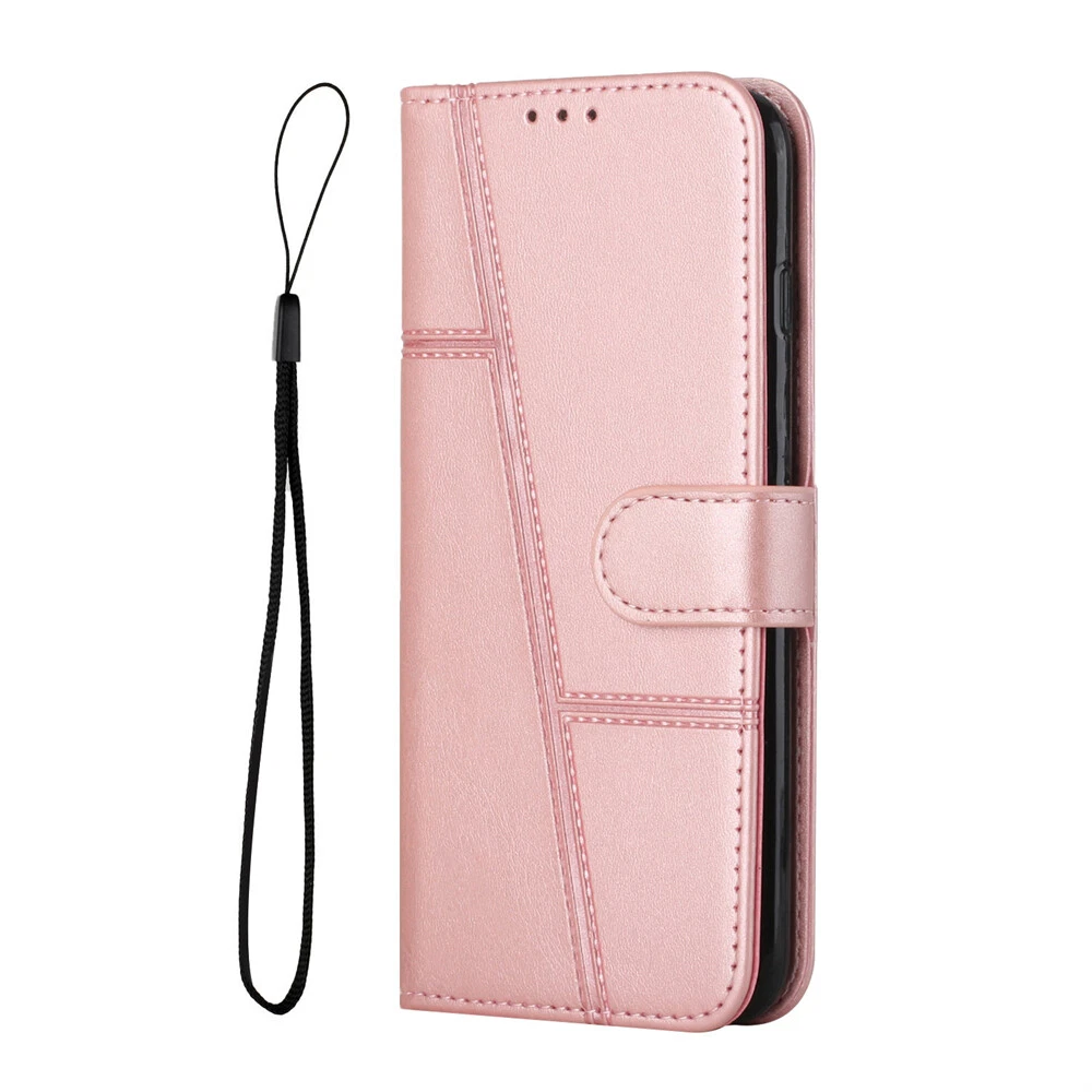 Premium Leather Flip Wallet Shockproof Case for iPhone 15 Pro Max 14 13 XR 7 with Full Protection
