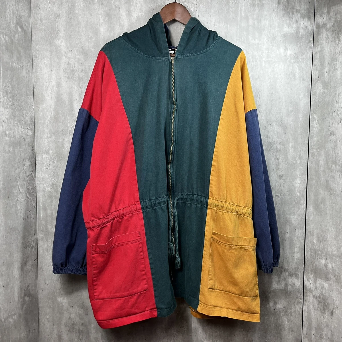 Vintage colour top block jacket