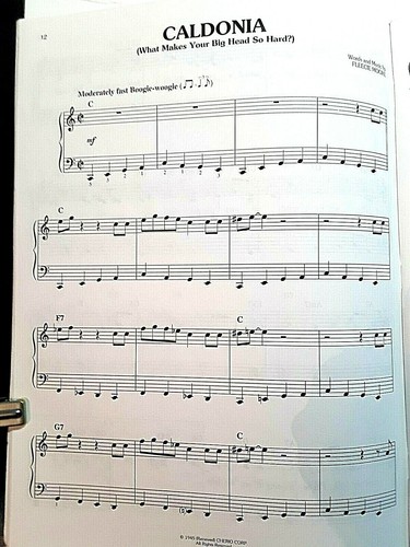 "Jump, Jive An' Wail" & 20 Other Hot Swingin' Tunes, for Easy Piano - Picture 3 of 5