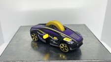 Toy Car GX Racers 2009 Gyro Power Car Jakks Pacific midnight lightning  purple