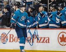 Winnipeg Jets Tyler Myers Autographed Signed 8x10 NHL Photo COA #5