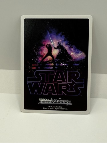 Chewbacca #SW/S49-121PR 2022 Weiss Schwarz CCG: Star Wars Comeback Japanese - Picture 2 of 2