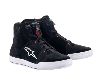 Alpinestars Chrome Motorradschuhe Herren (schwarz/grau/rot) Gr: 11=(44)