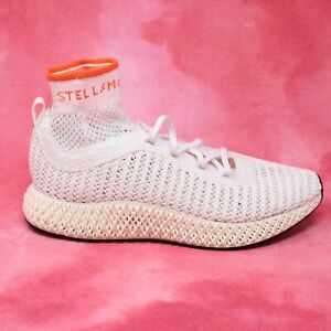 Adidas X Stella Mccartney Alphaedge 4d Womens Shoe Core White True Orange G Ebay