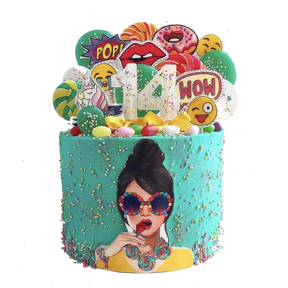 Geld eßbar Muffin Tortenaufleger Party Deko Geschenk Geburtstag Broker Banker - Bild 4 von 4