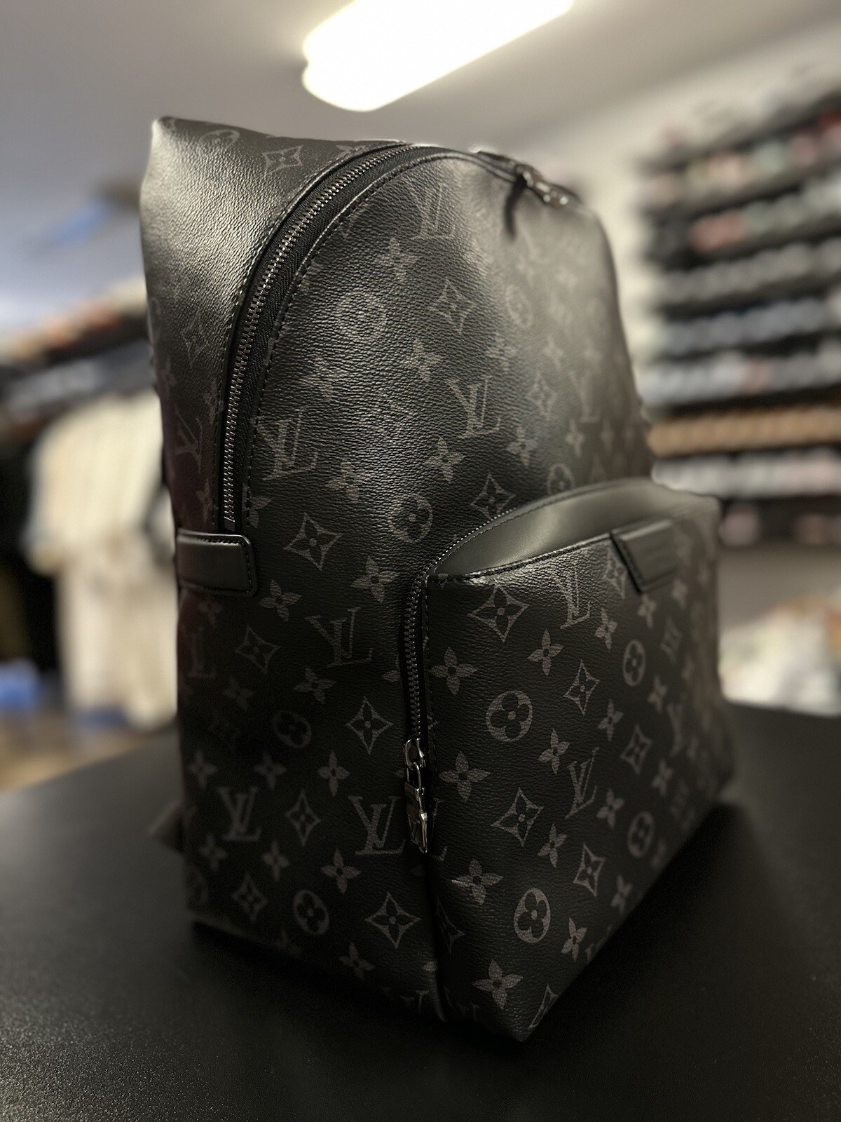 Louis Vuitton Monogram Eclipse Backpack 100% Auth… - image 3