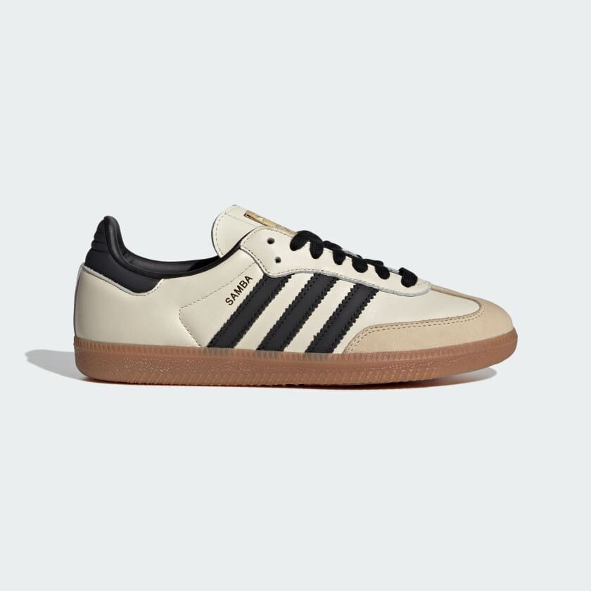 adidas Originals Samba OG ID0478 Cream White / Core Black Men's US