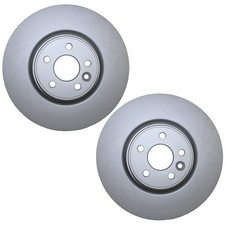 Bison Performance Pair Front Coat 336mm Brake Rotors for Volvo S60 S80 V60 XC70