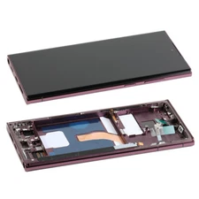 OLED For Samsung Galaxy S22 Ultra 5G S908B S908E LCD Display Screen Burgundy