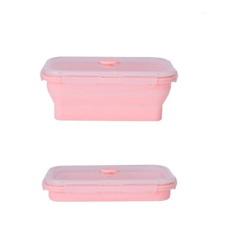 Foldable Silicone Collapsible Folding Storage Lunch Boxes Silicone Food Bowl UK - Picture 14 of 14