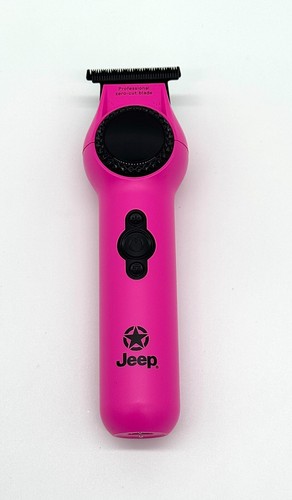 *PROFESSIONAL HAIR CUTTING CLIPPER SET* HOT PINK STYLIST BARBER TOOLS JEEP BRAND - Picture 12 of 15