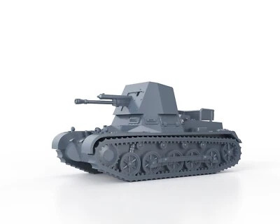 WARGAMEZONE WWII GERMAN - PANZERJAGER I - 1/56 1/72 1/87 1/100 3D PRINTED