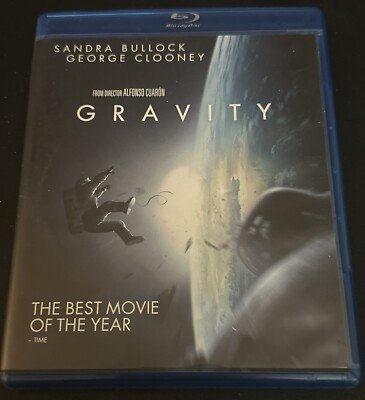 Gravity (Blu-ray, 2013) Oscar Winning Film Clooney Bullock Cheap