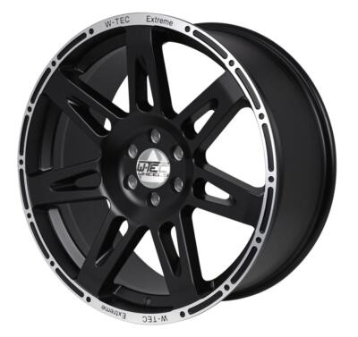 Alufelge Schwarz silber 8,5x20'' passend für Ford Ranger Raptor 23- W-TEC Extreme
