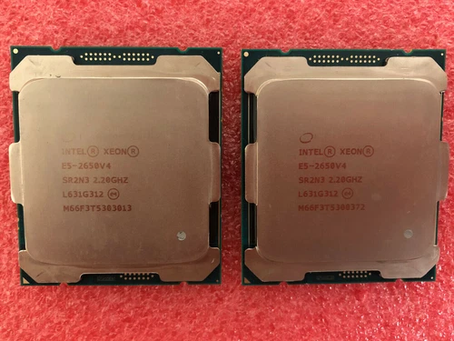 Passendes Paar Intel Xeon E5-2690 V4 E5-2680 V4 E5-2660 V4 E5-2650V4 LGA2011-3 CPU - Bild 8 von 16