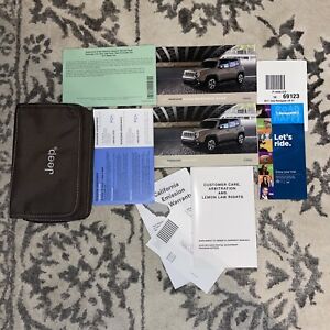 2017 Jeep RENEGADE Factory Owners Manual User Guide Set & Case *OEM* | eBay