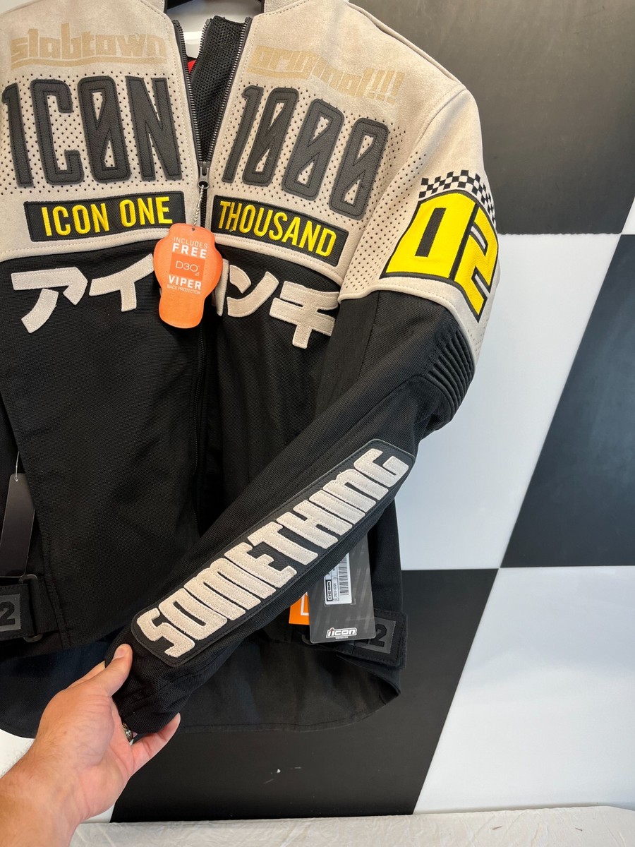 ICON 1000 Mens Slabtown Momento Jacket Small 15/100 | eBay