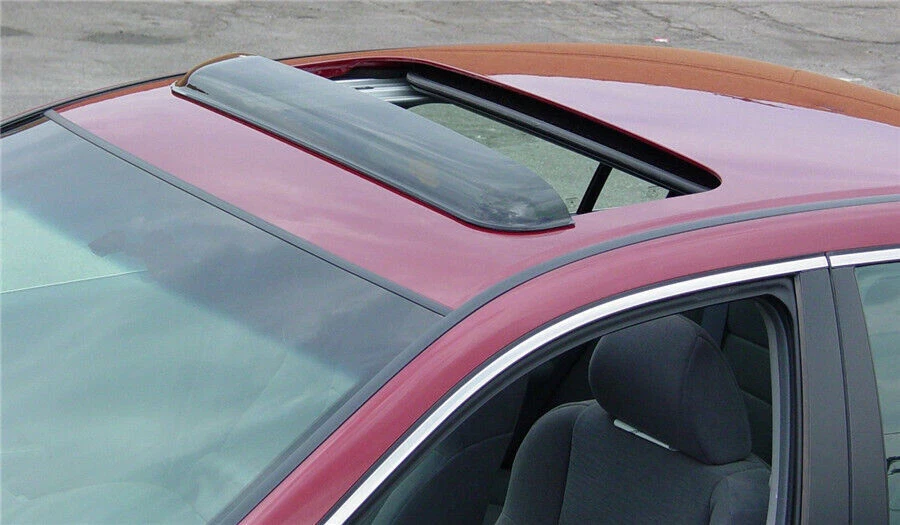 36" Universal Car SUV Sunroof Sun Moon Roof Cover Vent Wind Rain Guard Deflector - Image 3 of 4