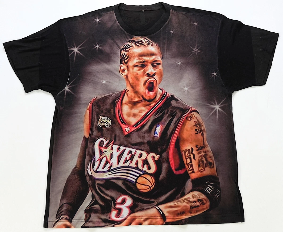 Allen iverson sales shirt ebay