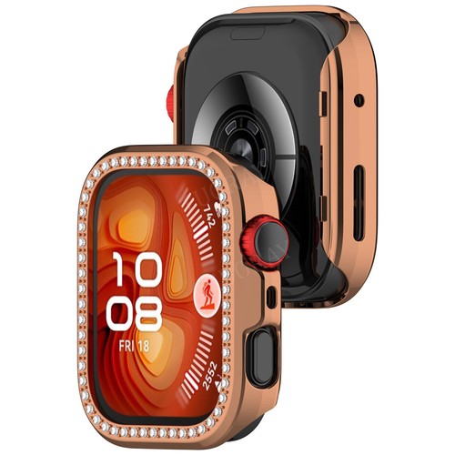 Pour Huawei Watch Fit 4/4 Pro Étui de Protection avec Diamants Bumper Watch Cover - Photo 38 sur 47
