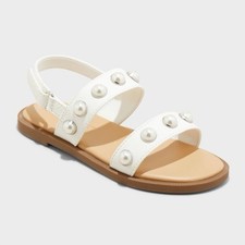 Toddler Selene Pearl Sandals - Cat Jack 6T: Open Toe Bin 63s