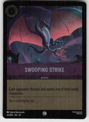 Cold Foil Swooping Strike 63/204 Common Whispers in the Well