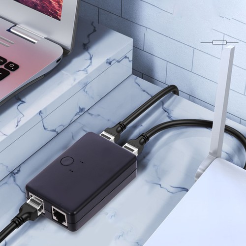 Zasilana sieć Ethernet High Speed Splitter Dual - Zdjęcie 7 z 12