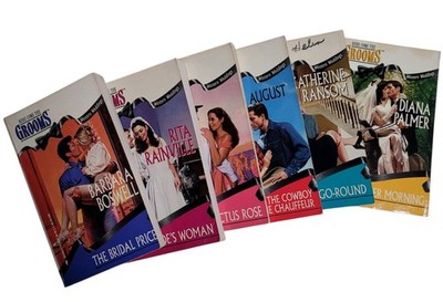 Harlequin/Silhouette Here Come the Grooms Romance Novels - 6 Western Weddings
