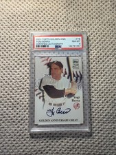 YOGI BERRA  - 2001 TOPPS GOLDEN ANNIVERSARY GREAT CERTIFIED AUTOGRAPH