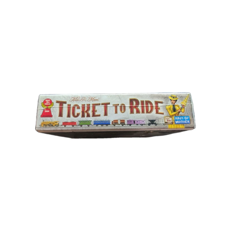Days of Wonder Ticket To Ride: A Train Adventure Board Game by Alan R. Moon, New - Image 4 of 4