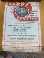 Vintage Ford V8-60 Model 60 1937, 38, 39 Ford 8.5”. Clutch Disc Plate CF-6002