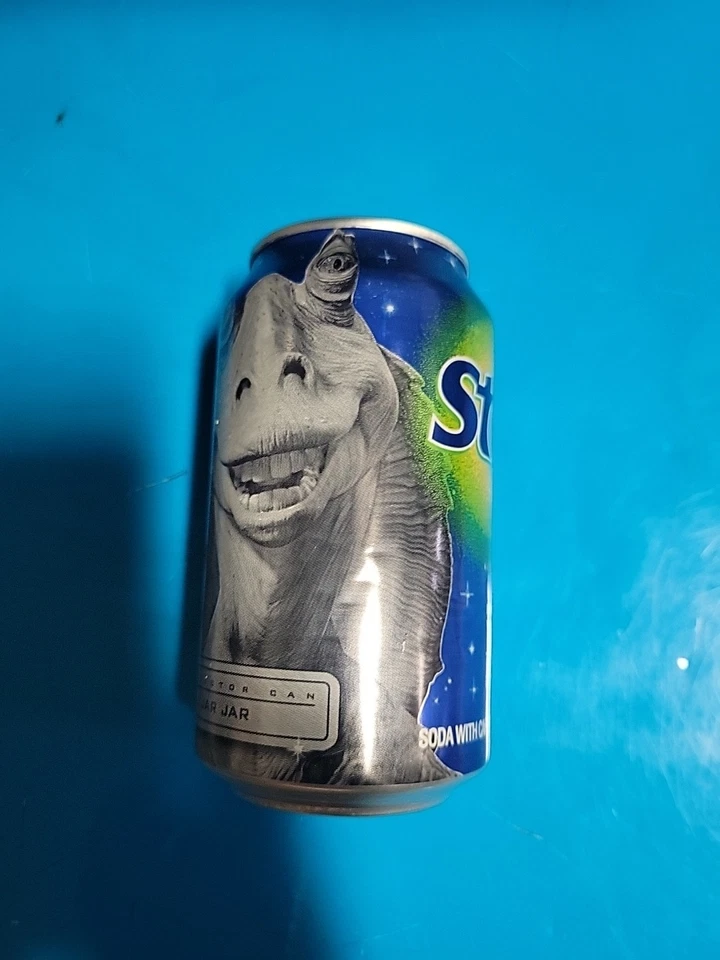 1999 Star Wars Episódio 1 Conjunto Completo de 24 Latas Pepsi com Gold Yoda Raro JarJar Storm - Imagem 4 de 4