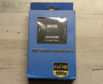 MINI AV2HDMI HD Video Converter Up Scaler 1080P RCA to HDMI