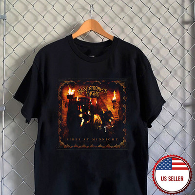 Blackmore's Night Fires at Midnight T Shirt Full Size S-5XL