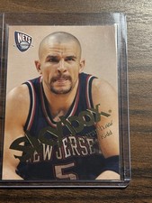 Fleer Skybox 2003-04 Autographics Jason Kidd #38 New Jersey Nets Basketball