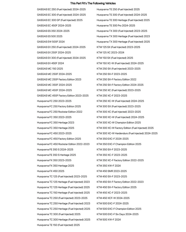Pedal de freno de aluminio Tusk punta naranja para KTM 500 EXC-F seis días 2024-2025 Foto 2 de 2