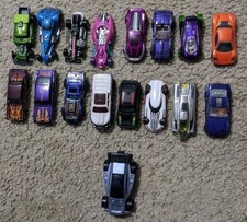 HUGE Lot 17 Hot Wheels Cars, Trucks  Race Cars - Loose Mixed Collection Vintage