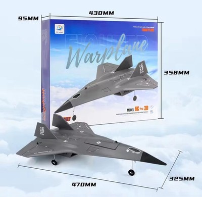 RC Fighter Jet Airplane 4CH Gyro EPP Foam Remote Control Aircraft RTF Toy