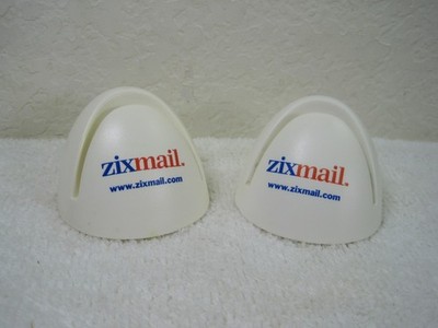 NEW Vintage Computing ZixMail Page Up Memo / Document Holder Paperweight 2 Pack
