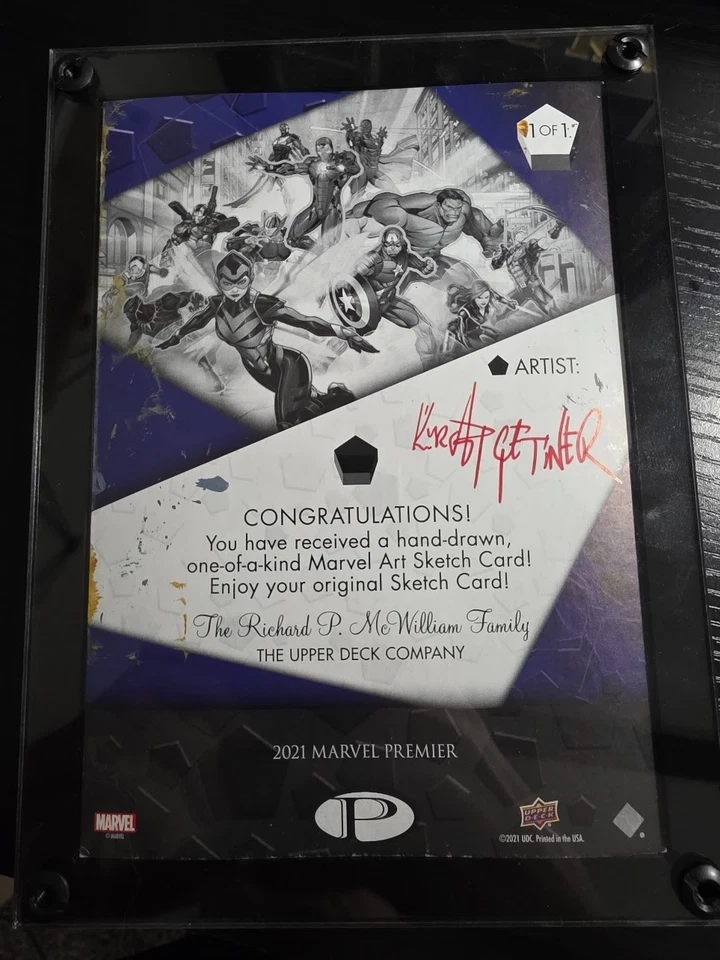 KURSAT CETINER Spider-Man / Venom / Green Goblin PREMIER 5x7 Pack-Pulled Sketch - Image 2 of 2