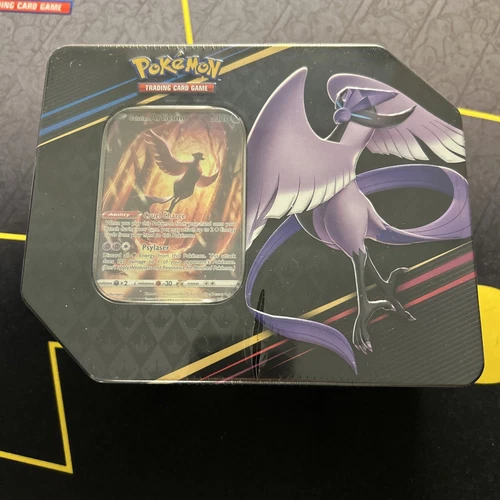 Pokemon Card Crown Zenith Galarian Articuno Tin -SEALED-