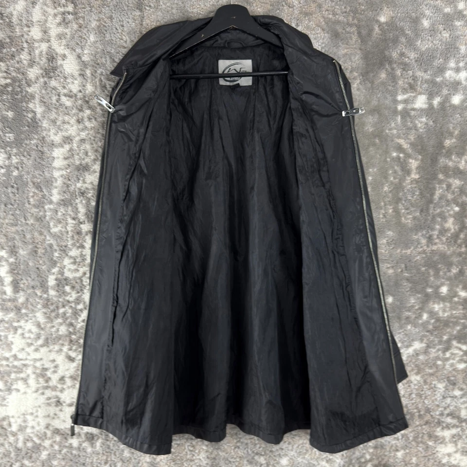 Chaqueta Weather Tamer Plus Talla 1X Cuero Sintético Cremallera Completa Negra Manga Larga Outdoo Foto 4 de 4