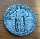 1929 standing liberty quarter depression era solid example