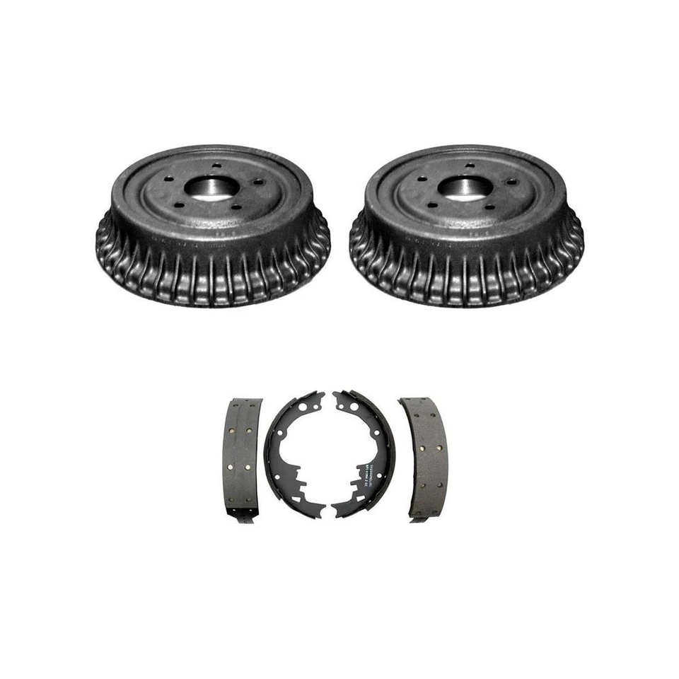 Rear Kit 9" Brake Drums & Brake Shoes For 1967-1972 Buick Skylark - Raybestos - Image 4 of 4