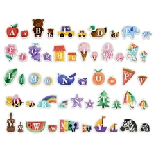 52 Pieces Alphabet Letter Magnets, Magnetic ABC for Kids Classroom, Preschool