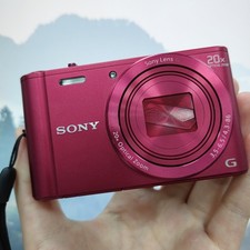 Buy Sony Cyber-shot DSC-WX300 18.2MP Digital Camera - Red online