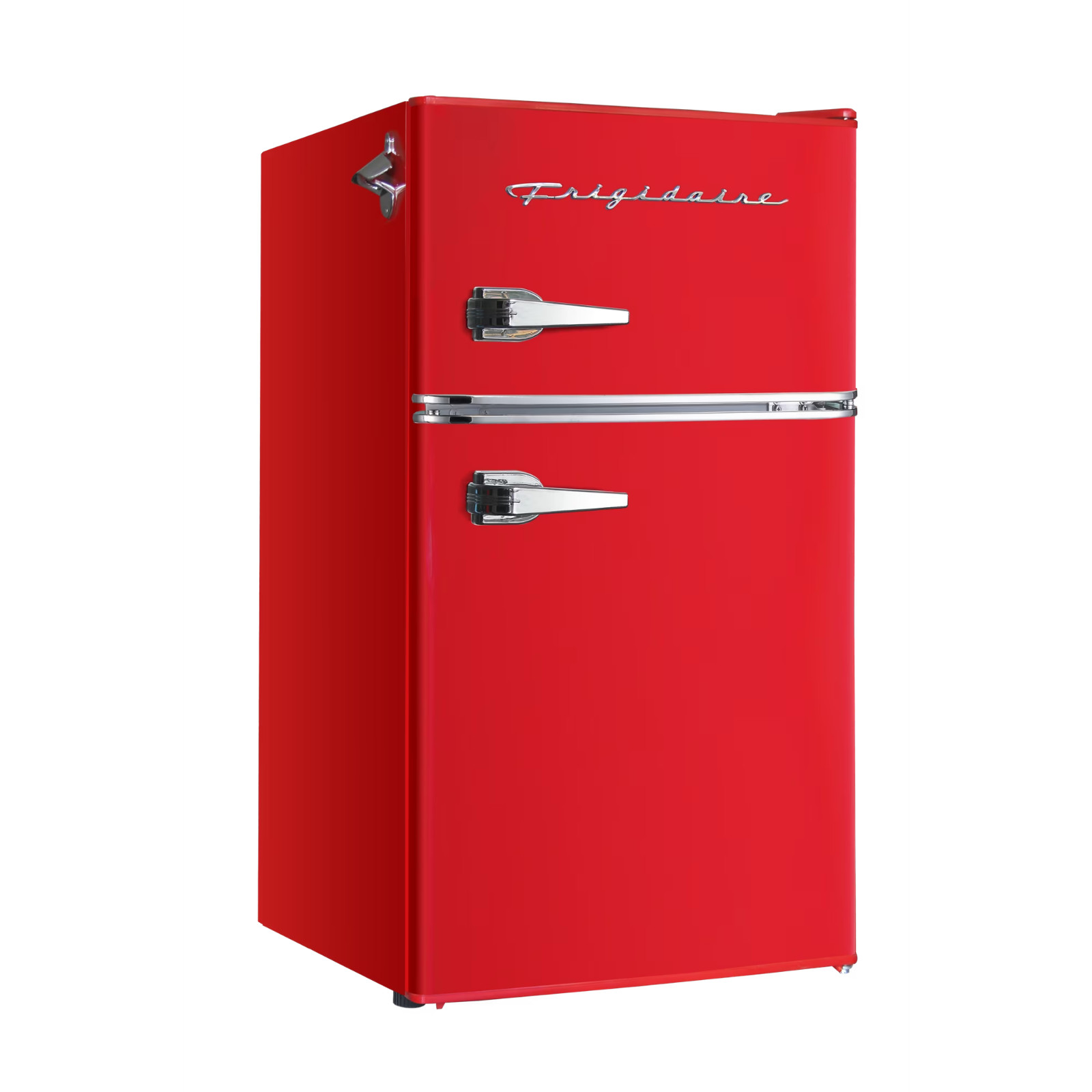 Frigidaire Retro 3.1 Cu ft Two Door Compact Refrigerator wit