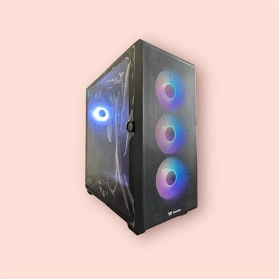 Case PC Thermaltake S250 TG ARGB Nero - Mid Tower Con Vetro Temperato, 4 Ventole ARGB, Supporto E-ATX - Foto 4