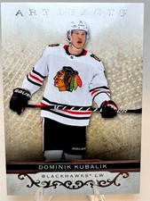 2021-22 Upper Deck Artifacts #15 Dominik Kubalik Chicago Blackhawks 💎40% OFF 8+