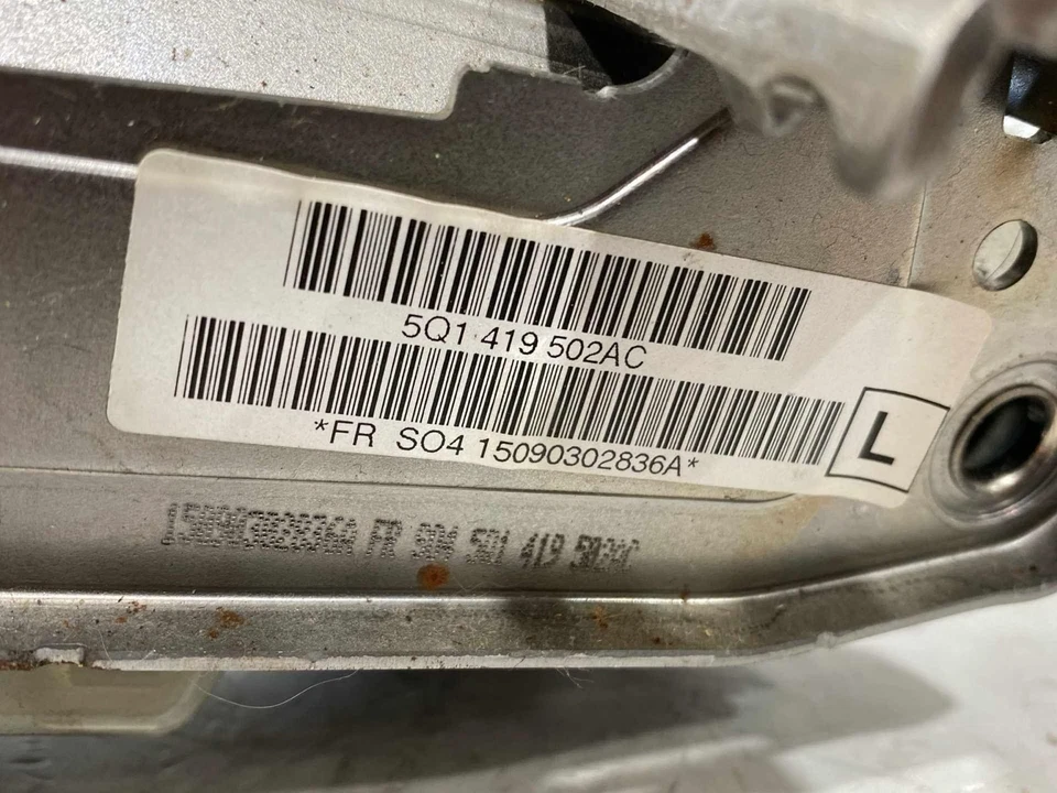 Audi S3 2015 2016 columna de dirección con eje e interruptores 5Q0419502AC 5Q0953549E (L) Foto 2 de 4